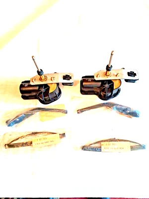 MERCEDES W123 Headlights Wiper Motors+Arms+Blades FULL KIT(SWRA) - Bild 1 von 4