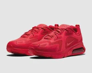 Nike AIR MAX 200 University Red Sneaker Shoe, CU4878-600 Men's Size 9 US - Picture 1 of 5