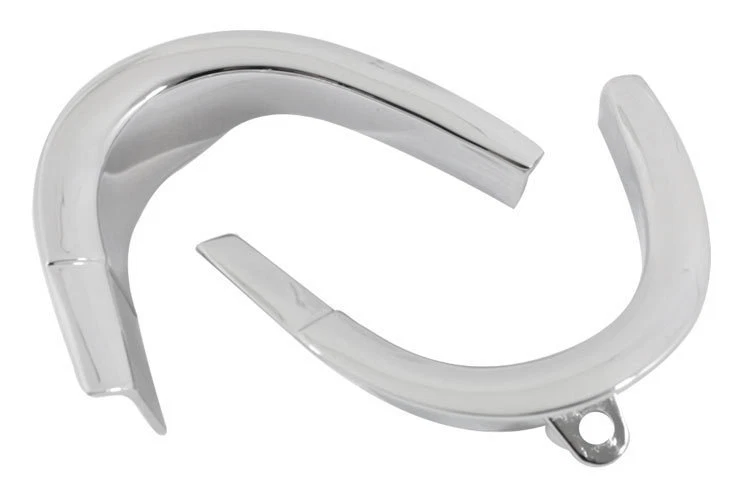 Nova Chevy II 1966 1967 cuarto trasero ventana cromo par de molduras Foto 1 de 4