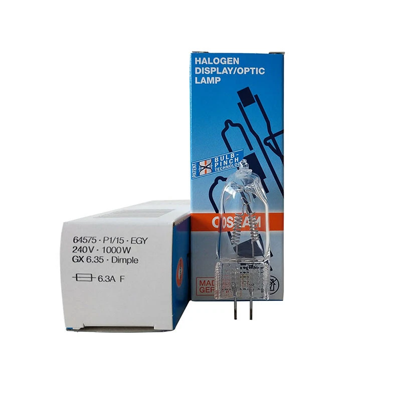 Projector Bulb Genuine Osram 64575 Halogen Superhot 240V 1000W Optic Lamp
