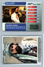 Kamran Shah #20 Allies 007 Spy Files 2002 James Bond CCG Trading Card