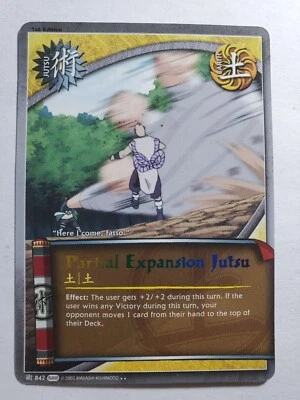 HP Naruto Weapons of War-Partial Expansion Jutsu-1st Ed-J-842-Rare - Image 1 of 2