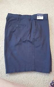 Navy Blue Dress Shorts size 36 - Picture 1 of 2