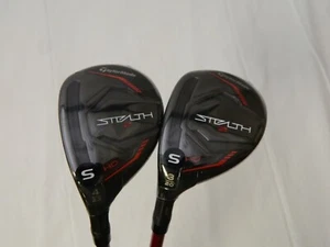 New LH Taylormade Stealth 2 HD 20* 3h + 23* 4h Hybrid set Speeder NX 60s Stiff - Picture 1 of 7