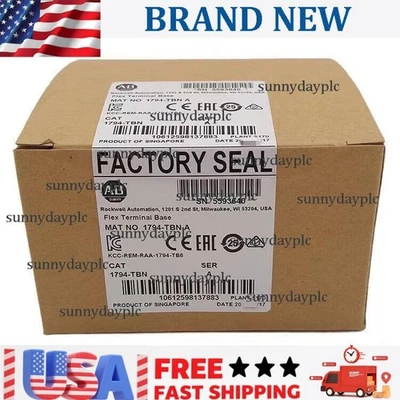 Nueva base terminal flexible AB 1794-TBN sellada de fábrica AB 1794TBN en stock envío rápido Foto 1 de 3