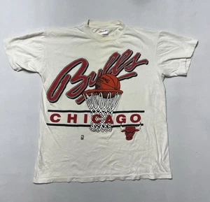 Vintage Chicago Bulls 1990’s T-Shirt - M Siebdruck - Bild 1 von 12
