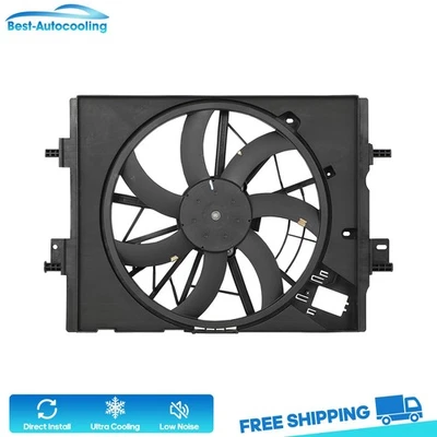 624640 Radiator Cooling Fan Assembly For 2018 2019 2020-2023 Nissan Kicks 1.6L Foto 1 de 4