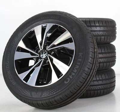 VW Polo AW Sommerräder 15 Zoll Felgen Seyne Alufelgen 2G0601025D - Bild 1 von 4