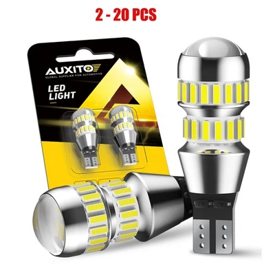 T15 W16W Blanco 921 6000K 2-20X LED Respaldo Inverso Luz LED AUXITO Brillante Súper Foto 1 de 4