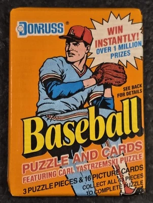 1990 Donruss Baseball WAX Pack LARRY WALKER RC Rookie Showing On Back Clean - Image 1 of 3