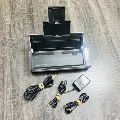 Fujitsu S1300i ScanSnap Document Scanner W/ Power Adapter USB Cable Tested Works - Image 1 of 4