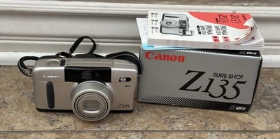 Canon Sure Shot Z135 35mm Point & Shoot Zoom Camera - Image 1 of 4