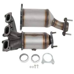 2PCS Front Rear Catalytic Converter For 2011-2014 Ford Edge 3.5L 3.7L MKX 3.7L - Picture 1 of 11