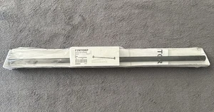 IKEA Fintorp 18481 Black 22 1/2" Black Rail Rod 502.019.06 NEW NIB - Picture 1 of 2