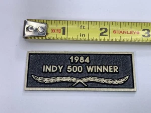 Vintage NOS INDY 500 WINNER Badge, Racing, Mechanic - Picture 1 of 2