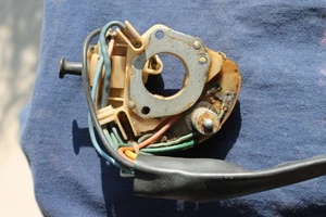 1969 MUSTANG TURN SIGNAL & HAZARD SWITCH WIRE HARNESS IN STEERING COLUMN - Picture 1 of 6