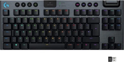 Logitech G G915 TKL Tenkeyless LIGHTSPEED RGB Mechanical Gaming Keyboard for La - Image 1 of 4