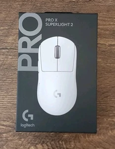 Logitech G PRO X Superlight 2 Wireless Gaming Mouse - White (Brand New/Unopened) - Bild 1 von 1