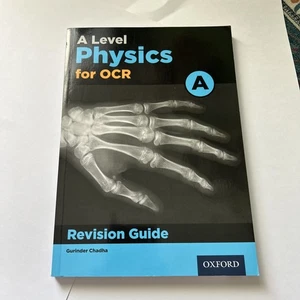 A Level Physics for OCR A Revision Guide by Gurinder Chadha [Paperback] - Picture 1 of 2