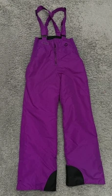 Columbia Sportswear Púrpura Esquí Nieve Pantalones Mujer Medianos Mono Tirantes Foto 1 de 4