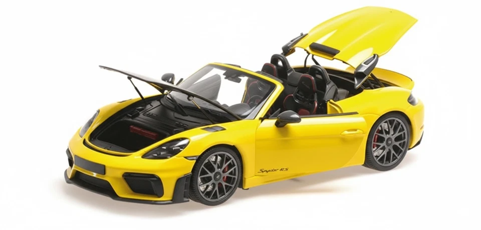 MINICHAMPS 1/18 - PORSCHE SPYDER RS WEISSACH PACKAGE - 2024 110063132