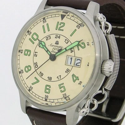 BIG-DATE Habicht German RETRO AVIATOR Feather Crown protection A1289 - Image 1 of 4