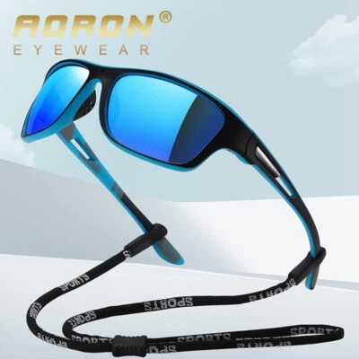 Fashion men cyclingsunglasses outdoor sports polarized light windproofsunglasses - Image 1 of 4