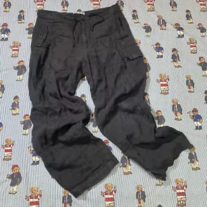 Pantalones cargo Stone Island tejidos de algodón talla 44 (talla real 32x28) cremallera negra - Imagen 1 de 7