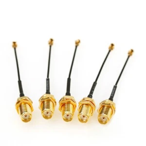 5Pcs SMA Female to IPX IPEX Coax Adapter with RG178 Cable (10cm 15cm 20cm) - Zdjęcie 1 z 6