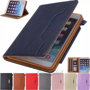 For iPad 10th 9th 8th 7th 6th 5th Gen/Mini/Air/Pro Smart Flip Leather Case Cover - Picture 1 of 67