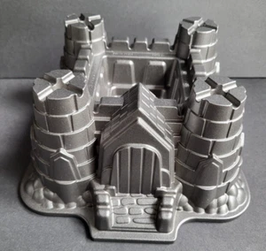 Castle Bundt Cake Pan Set Nordic Ware sandcastle beach medieval fantasy NEW - Picture 1 of 3
