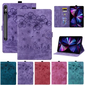 Custodia supporto per Samsung Galaxy Tab S10 FE/S10 FE+ modello pelle magnetica - Foto 1 di 34