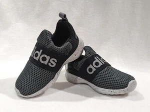 adidas Lite Racer Adapt 4.0 Black/Grey Toddler Boy's Sneakers-Sz 7/8K NWB GY2940 - Picture 1 of 7