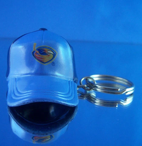 ATLANTA THRASHERS HOCKEY MINI TEAM CAP HAT KEYCHAIN 2" LONG NHL LICENSED Cover
