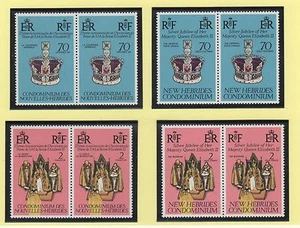 Nouvelles-Hébrides 8 timbres neufs 1977 /T339 - Imagen 1 de 1