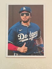 2022 Topps Heritage Minor League Luis Rodriguez 1953 Reprint Los Angeles Dodgers