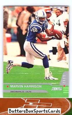 2000 Stadium Club #114 Marvin Harrison - Image 1 of 2