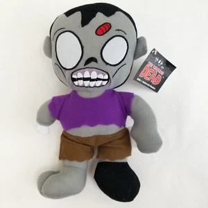 Walking Dead Zombie Plüsch Mann Junge Serie 1 Peek-A-Boo Toys 2012 mit Etikett 11 Zoll - Bild 1 von 13