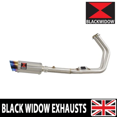 VULCAN S EN650 2015-2020 Sistema Di Scarico Silenziatore Rotondo Da 200Mm SL20R - Immagine 1 di 4