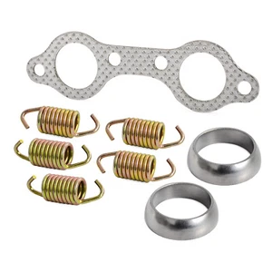 Exhaust Muffler Pipe Gasket Spring Seal Repair Kit For Polaris RZR 800 2008-2014 - Picture 1 of 7