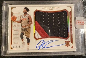 Justise Winslow Auto Rc 2015-16 National Treasures Colossal 3 Color Patch /25 - Picture 1 of 2