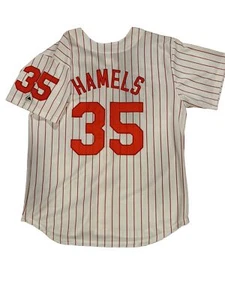 Majestic Philadelphia Phillies Cole Hamels Jersey Size 2XL Made In USA. - Picture 1 of 12