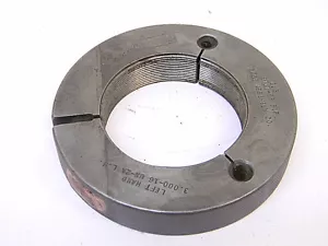USED GAGE ASSEMBLY CO. THREAD RING GAGE 3.00-16 UN-2A L.H. LEFT HAND - Picture 1 of 4