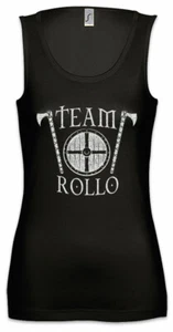 Team Rollo Damen Tank Top Viking Vikings Norsemen Norse Ragnar Midgard Loki Thor - Picture 1 of 1