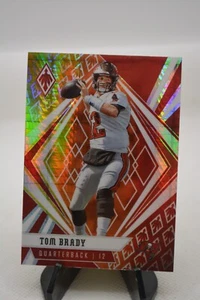 2020 Panini Phoenix Tom Brady Fire Burst Parallel #35 Buccaneers NM - Bild 1 von 2