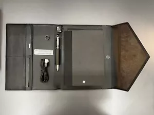 Montblanc - Augmented Paper Plus Portfolio and Pen Set - Black 117366 - Picture 1 of 3