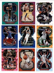 2021-22 Panini Prizm Parallels Silver Red Orange Ice Fast Break Purple Wave More