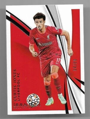 2021 Panini Immaculate Base Card : Curtis Jones #34/80 - Image 1 of 3