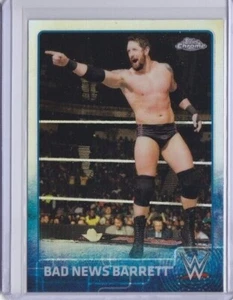 BAD NEWS WADE BARRETT ( * REFRACTOR * )  2015 Topps WWE CHROME #4  NXT - Picture 1 of 1