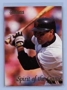 1993 Donruss #SG8 Will Clark Spirit of the Game - Picture 1 of 2